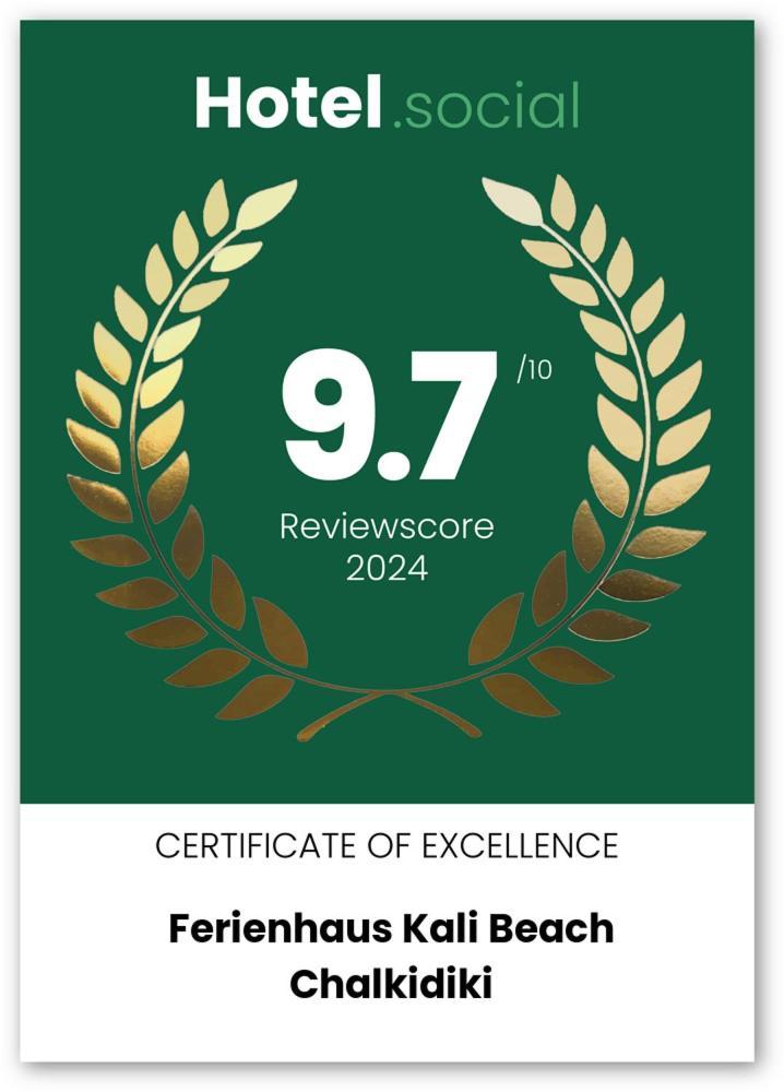 Ferienhaus Kali Beach Chalkidiki Nea Kallikrateia 外观 照片